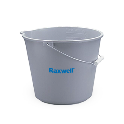 Gray Slanted Bucket 10 Quart