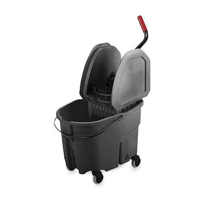 Gray Mop Bucket Down Press 35 Quart