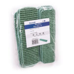 A pack of Raxwell RJF1019 Green 18 inches Microfiber Dust Mop Pad without Scrubber
