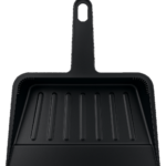 A black Heavy Duty Raxwell Dustpans