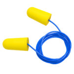 Bullet-Style corded earplugs dispenser_Yellow_501px