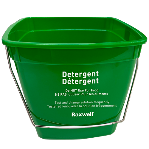 Green Polypropylene Bucket 3 Quart