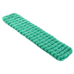 RJF1019_18in Green Microfiber Scrubbing Mop, Polyester+Polyamide