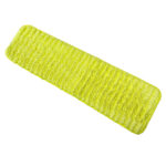 RJF1021_18in Yellow Microfiber Scrubbing Mop, Polyester+Polyamide