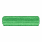 18in Green Twisted Microfiber Mop Head