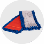 36" Blue_Gray Microfiber Looped End Dust Mop Head