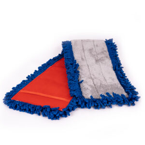 Raxwell 36 Inch Blue Gray Dust Mop Head for Warehouse Floors and Automotive Shop Cleaning