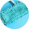 Blue microfiber mop